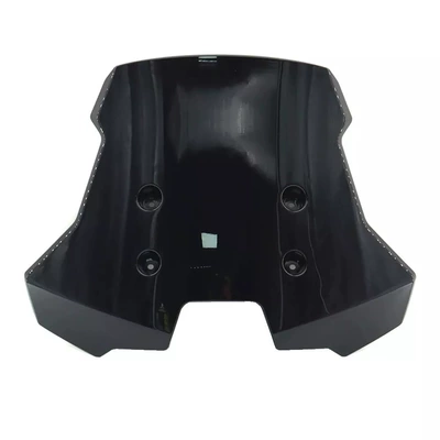 Suitable for Suzuki V-Strom 800De Windshield Heightening Front Windshield Protective Cover 2023 2024 (Motorcycle front windshield) - black