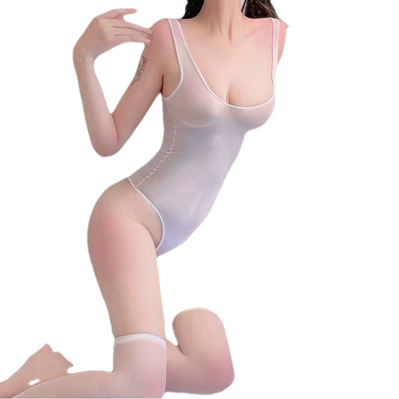 Сексуальное нижнее белье с пуш-ап, прозрачный ледяной купальник с японским ремешком и мертвой водой, сексуальная открытая цельная Пижама, Женская кокетливая