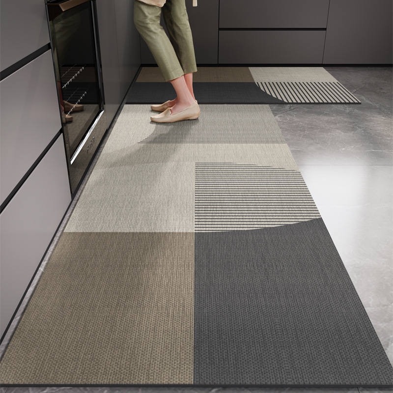 Cojín de cocina de dibujos animados resistente al desgaste resistente a la suciedad fácil de cuidar alfombra de barro de diatomeas absorción de agua absorción de aceite secado rápido cojín antideslizante doméstico