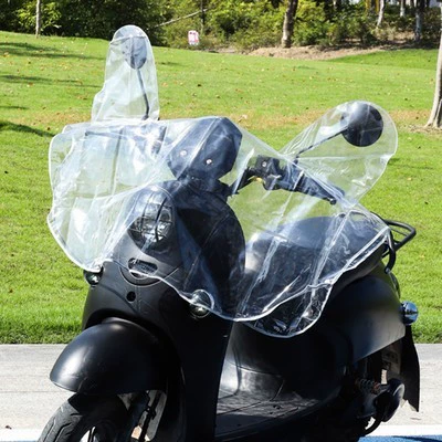 Car Hood rain-proof rain-proof sun protection cover central control waterproof electric car protective cover thickened motorcycle battery car cover (Motorcycle front windshield) - car-head-central-control-waterproof-cover-can-cover-windshield