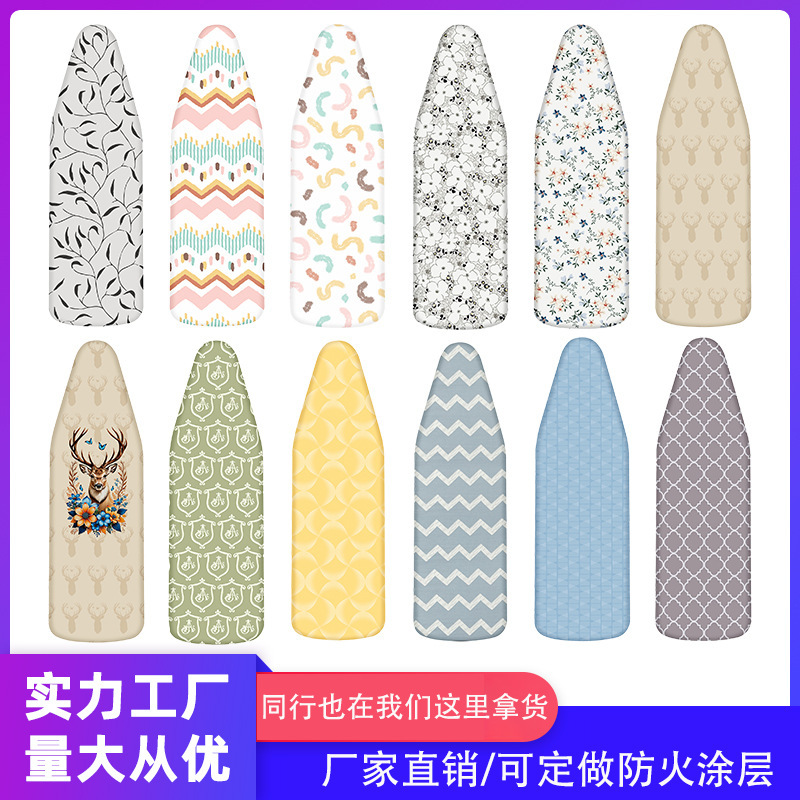 Thickened Ironing Board Cloth, Washable Desktop Ironing Board Cover, Cotton Ironing Board Cloth Cover, Household High-Temperature Resistant Thickened Ironing Board Cloth, Washable Desktop Ironing Board Cover, Cotton Ironing Board Cloth Cover, Household High-Temperature Resistant