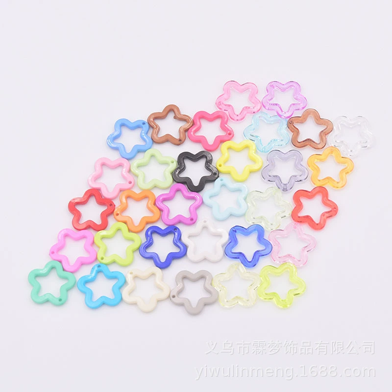 Acrylic transparent keychain, accessory, accessories, DIY, 100 pieces