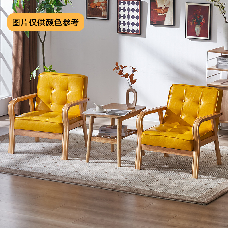 벤트우드 내츄럴 컬러 풀 포인트 옐로우 오일 왁스 스킨