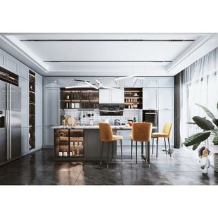 23 export customized Guangdong Foshan domestic stores and high-end white bright paint