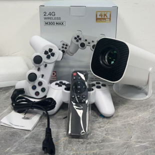 Cross-Border Hot Product Hy300 Home High-Definition Projector Mini Portable Home 1080P Game Controller 4K Projector