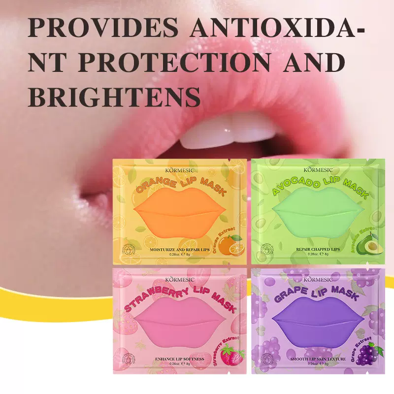 KORMESIC全英文版水果唇膜系列Labial membran跨境厂家批发