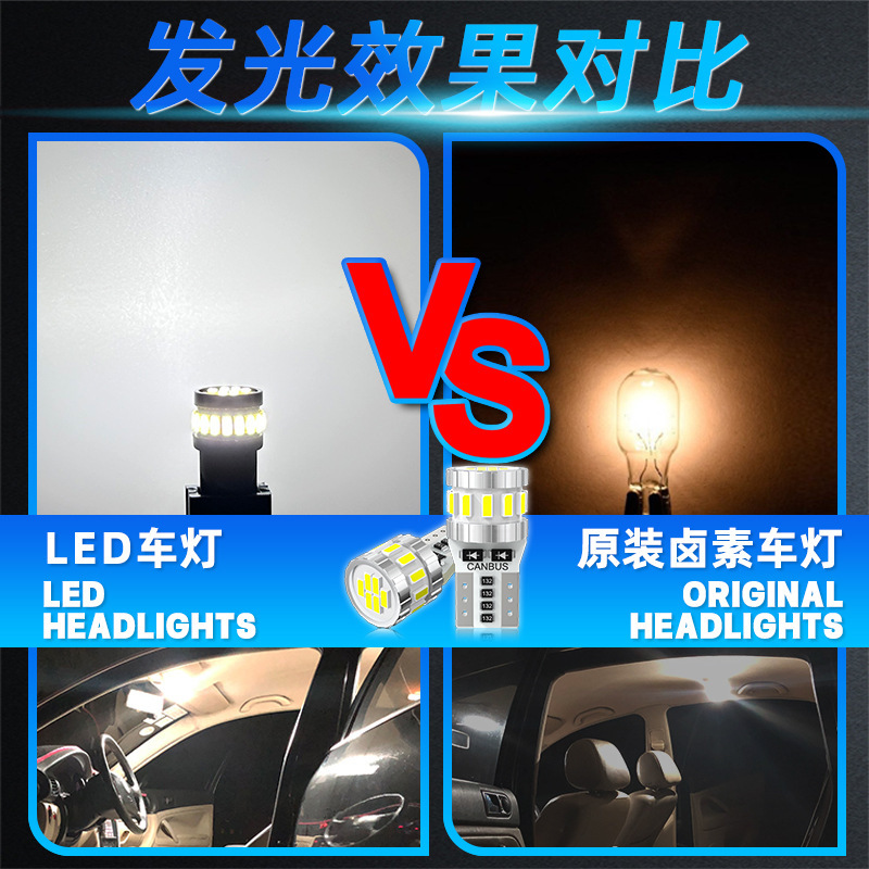 国境を越えた売れ筋車用 LED 読書灯 194 高輝度ワイドランプ t10 車サイドライト 24V デコードトラックバンライト|undefined