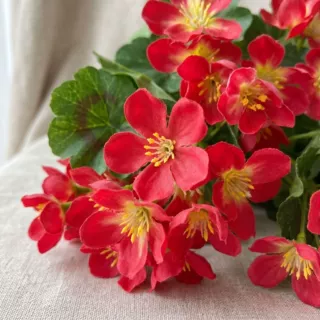 源头工厂仿真花阳春花客厅摆件DIY假花婚礼手捧花手工绢花批发