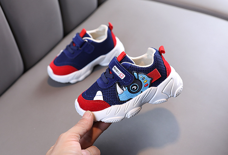 Frühling Herbst Baby Jungen Mädchen, Sport Atmungsaktive Mesh Mittlere und Kleine Kinderschuhe, Freizeitschuhe_voghion.com