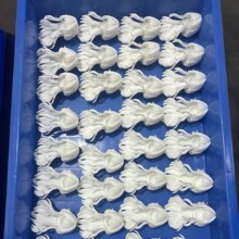 动漫手办模型假发部件透明PU树脂卷发层叠造型定制翻模代工手工