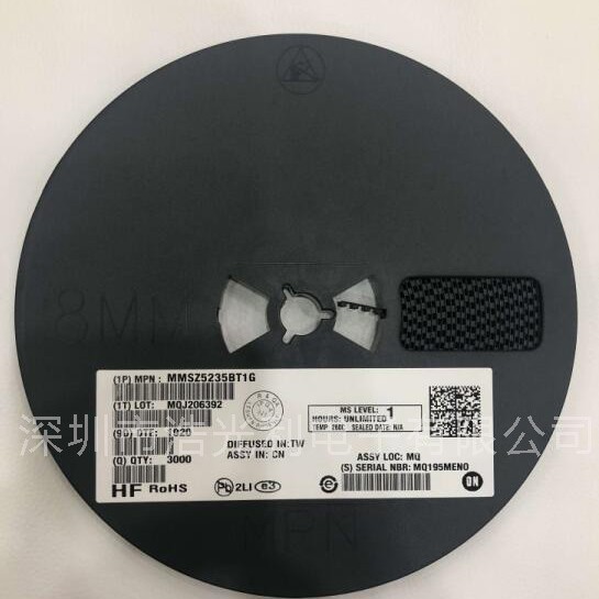 MMSZ5235  全新原装正品 6.8V 500mW 封装SOD-123 库存现货