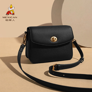 Scarecrow Official Authentic 2025 Summer New Women's Bag Cowhide Underarm Bag Handbag Fashion Trend Crossbody Bag