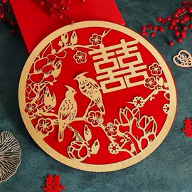 喜字;其他婚庆用品;拉花、彩带