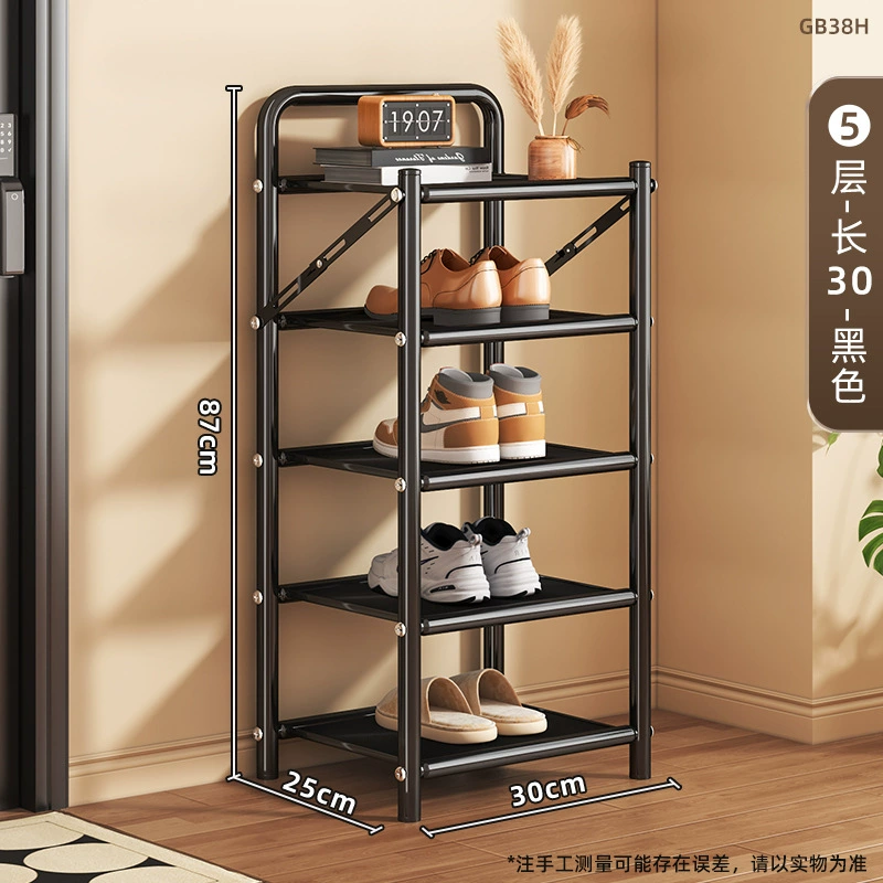 Renter-friendly Shoe Cabinet Multi-tier Shoe Rack Foldable from Yomiego