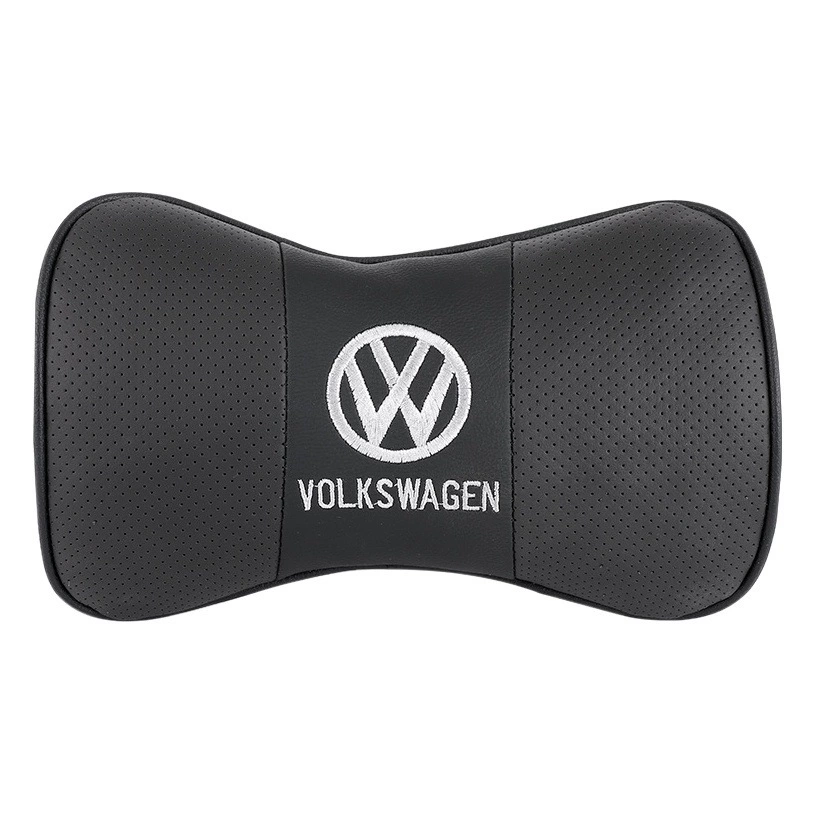 Подходит для BMW Volkswagen Audi Mercedes-Benz Honda автомобильный кожаный подголовник Four Seasons универсальная подушка для защиты шеи костяной подголовник