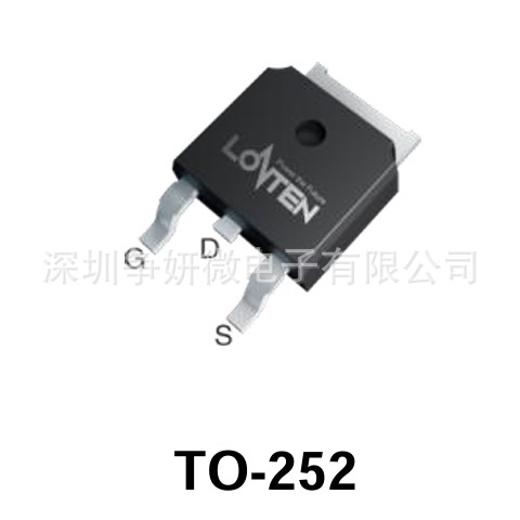 西安龙腾650V超结MOSFET 型号LSG65R380GM 封装TO-252