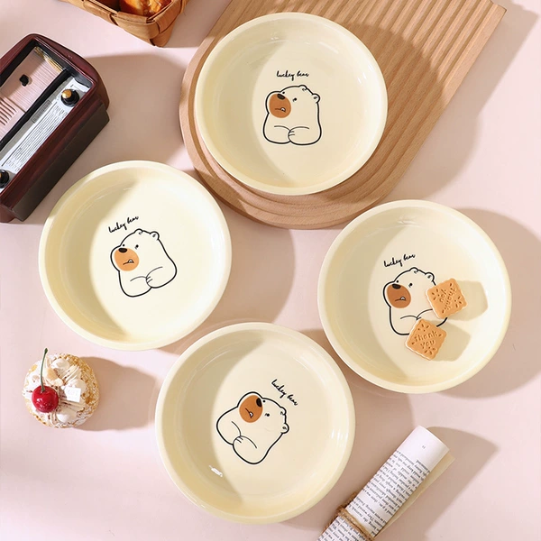 Gree Bear 7 inch plate 4 pack