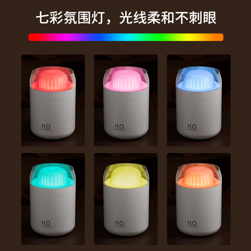 国境を越えた新しいサボテン加湿器車の加湿器デスクトップインテリジェント定湿 USB 自動スプレー加湿器|undefined