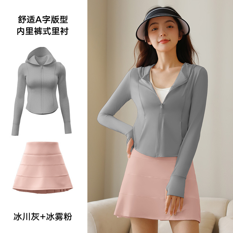 Juyitang traje de protección solar de verano protección UV para exteriores ropa de piel elástica y transpirable traje de protección solar para mujer