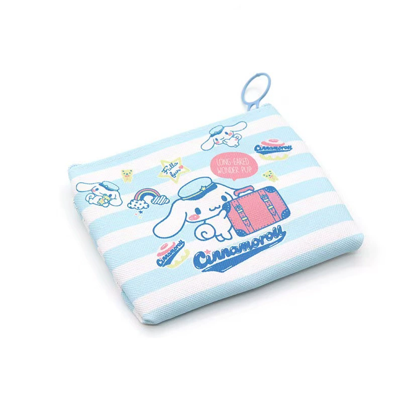 Sanrio, polyurethane small wallet, storage system, handheld small bag, card holder