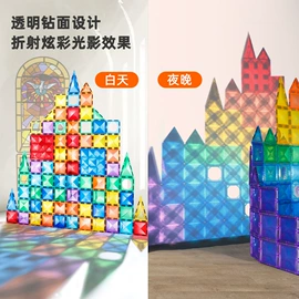 磁力片/球;积木类;教学演示用品