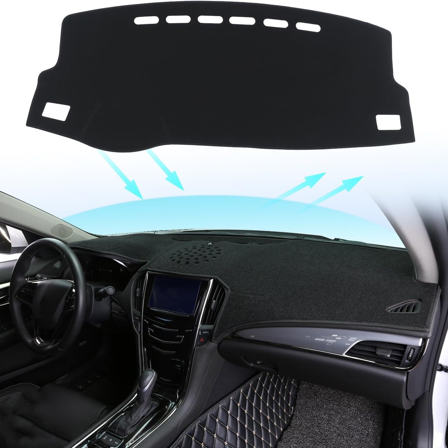 Cross-border exports suitable for Toyota Corolla 14-18 car dash pad…