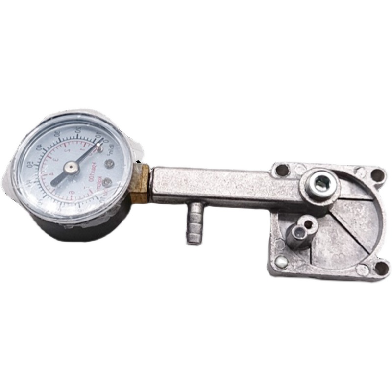 Bomba de aire montada en vehículo vehículo eléctrico cilindro único y doble sellado cabeza de cilindro medidor de presión de aire acessorio de manguera de goma de inflación