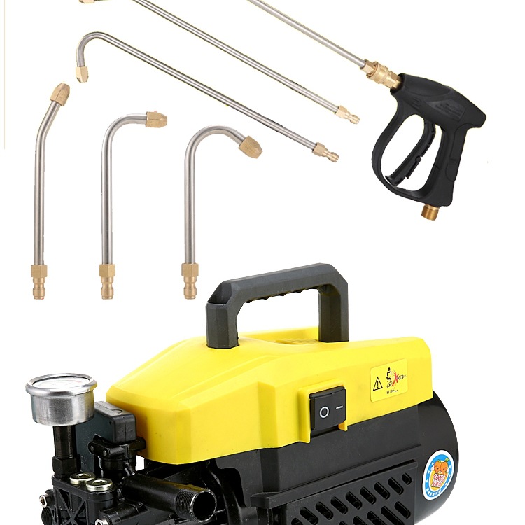 高压清洗机洗空调弯头水枪家用洗车机两用水泵热水器专用工具