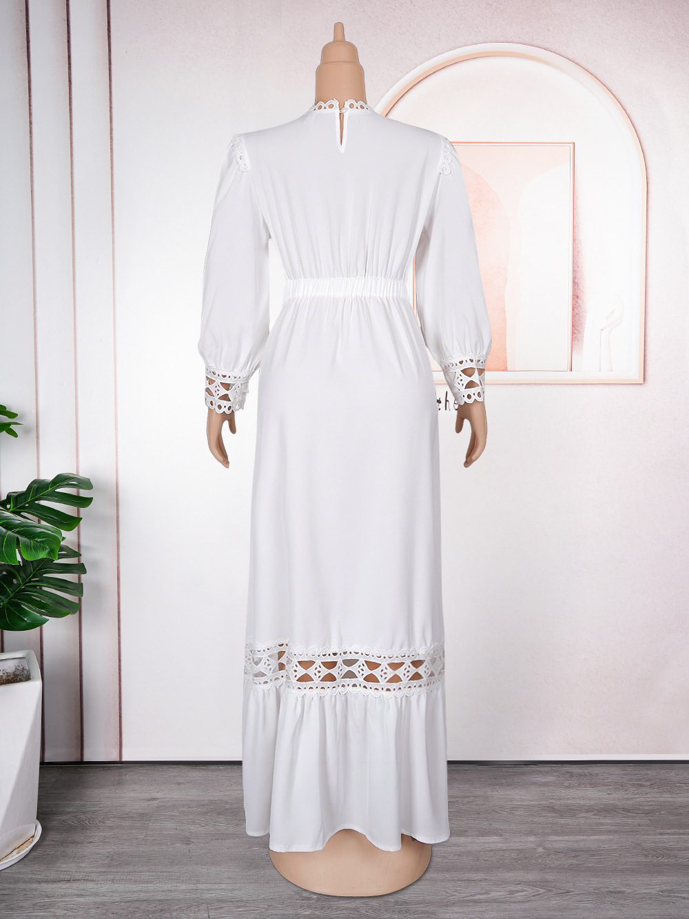 Women's Clothing plus size long skirt elegant long dress skirt_ipsvogv.com