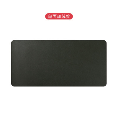Cojín de mesa de cuero rectangular de color sólido simple computadora doméstica de escritorio grueso teclado almohadilla publicitaria almohadilla de ratón