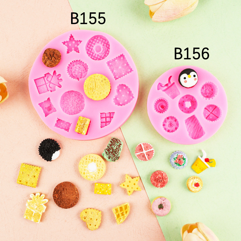 Hornear DIY cocina molde de chocolate amor caramelo galleta sombrero Casa cono Silicona