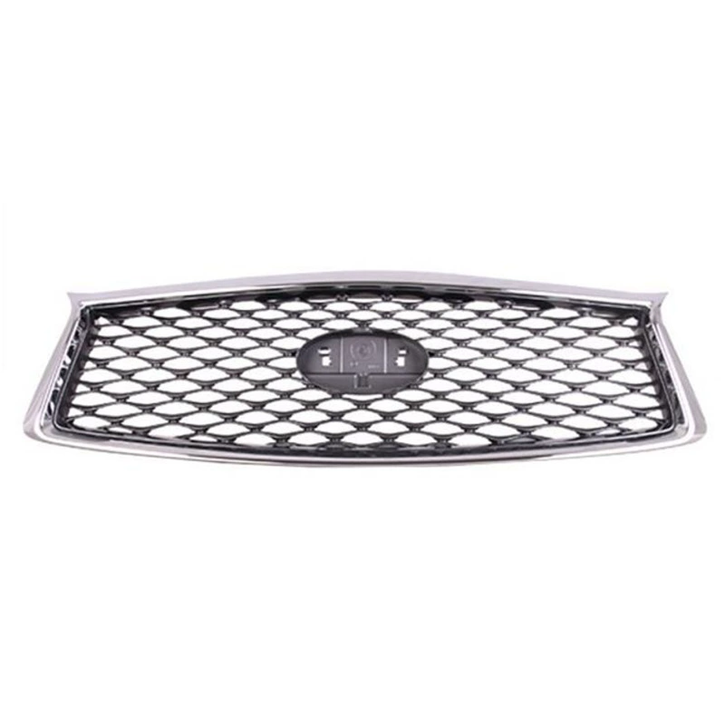 Подходит для Infiniti Q50 2018-2019 годов выпуска, средняя решетка радиатора с гальваническим покрытием, OE 62310-6HH0A/B/C