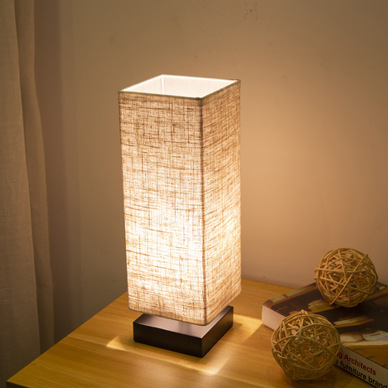 Cross-border exclusive Japanese creative table lamp for living room, bedroom, study room, decorative, Chinese minimalist, inn, Zen bedside lamp