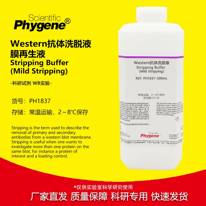 Элюионная жидкость для промывки антител Вестерн мембранная регенеративная жидкость MildStripping термостата 500 мл