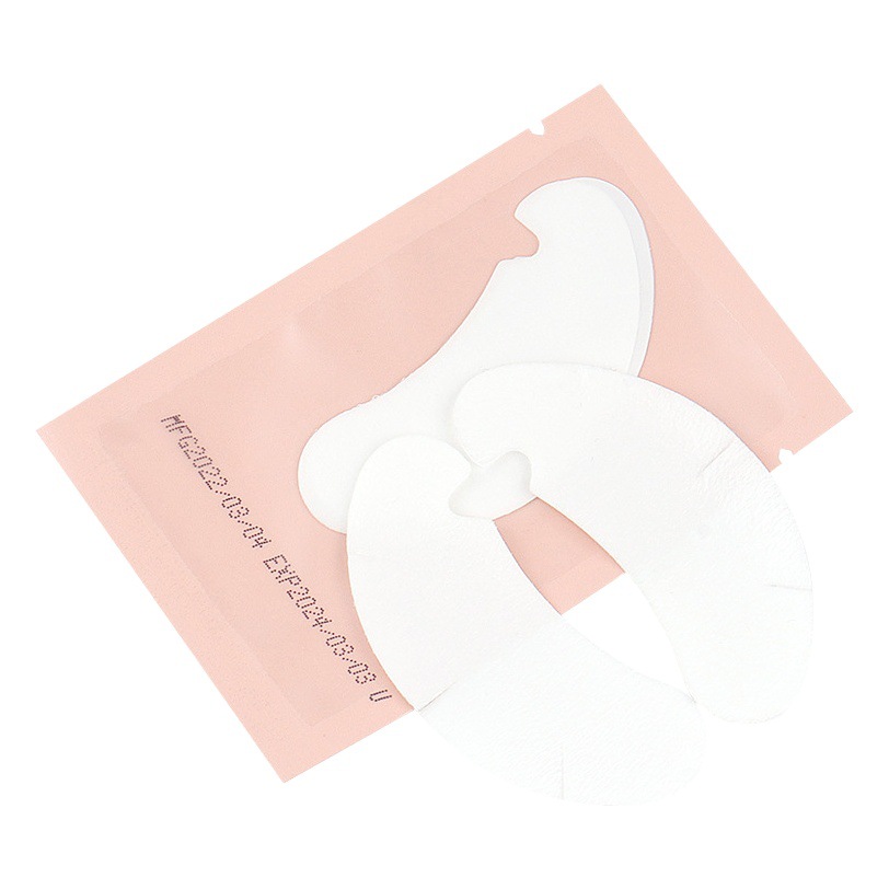 Al por mayor incisión en forma de U injerto parche de pestañas en el ojo plantación de pestañas máscara de pestañas aislamiento especial junta de pestañas inferior