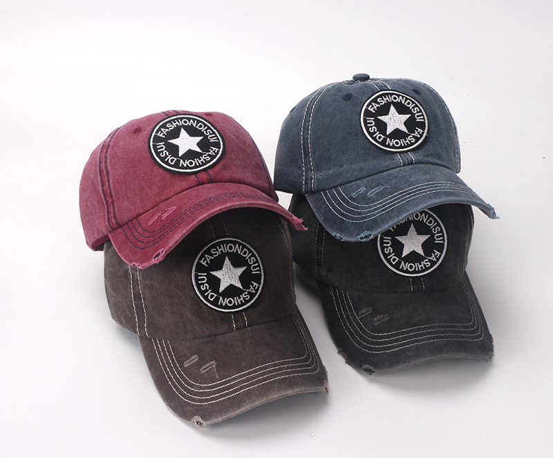Baseballkeps denim solhatt för herrar och damer sommar_voghion.com