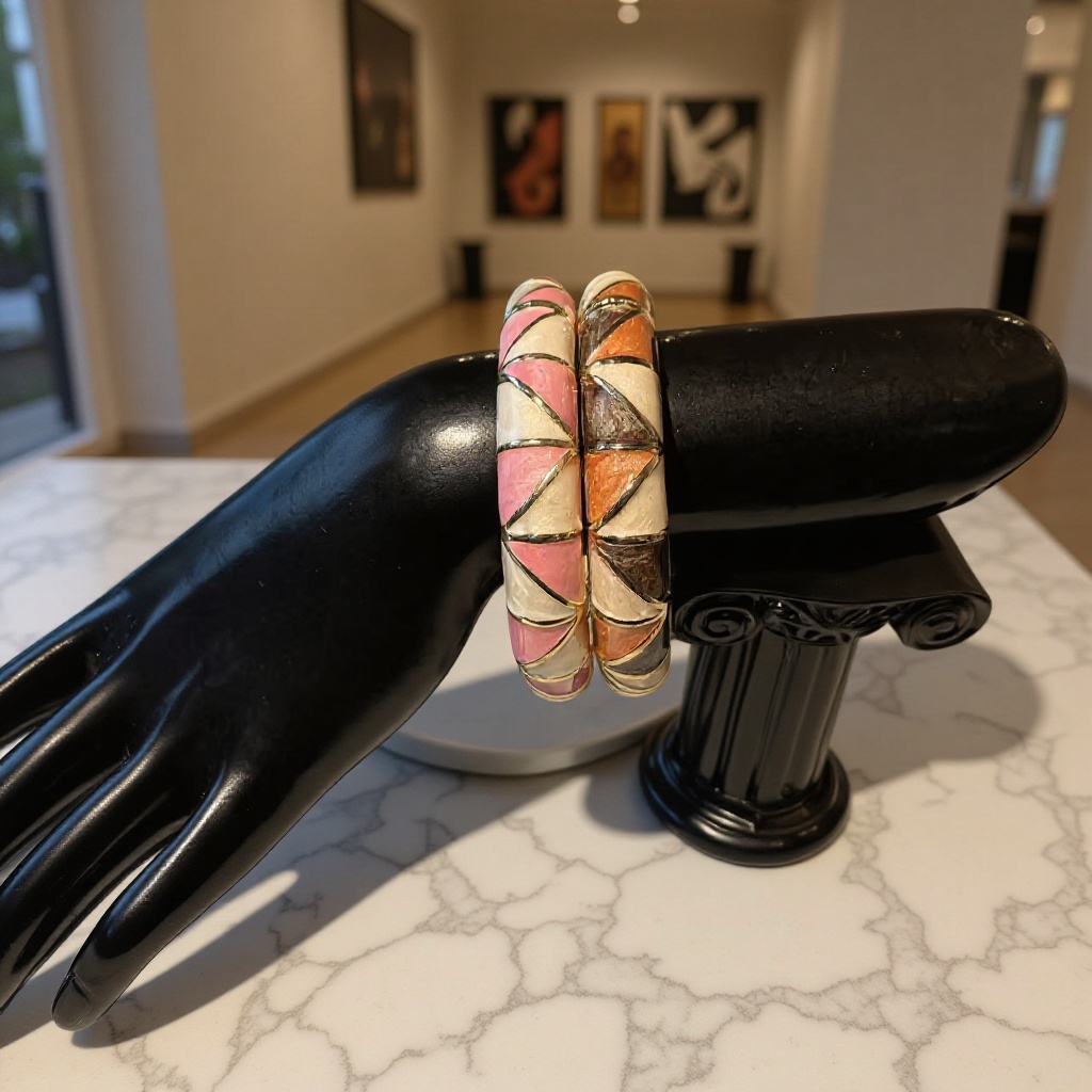 Exquisites Panzerarmband Für Damen Aus Titanstahl Elegant_voghion.com