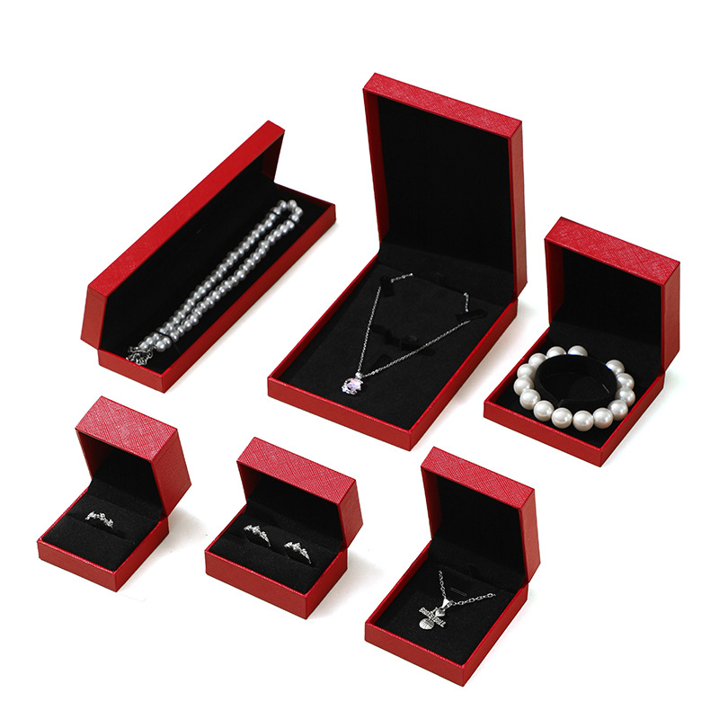 Spot caja de embalaje de joyería de ángulo recto propuesta de matrimonio anillo de confesión embalaje de anillo de diamantes caja de joyería caja de tapa de alta gama