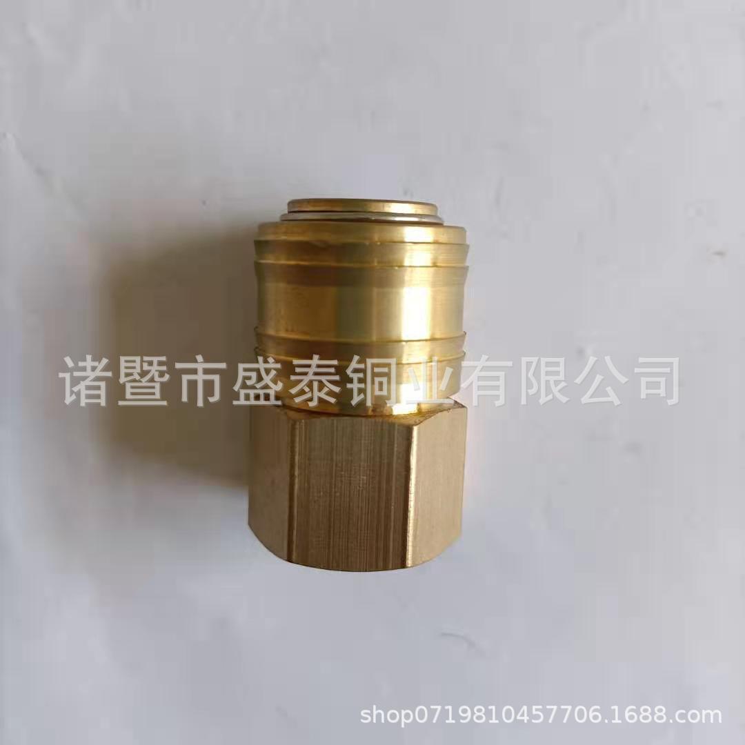 厂家批发销售出口欧洲1/4 德式内牙插芯 快速接头 外牙公头