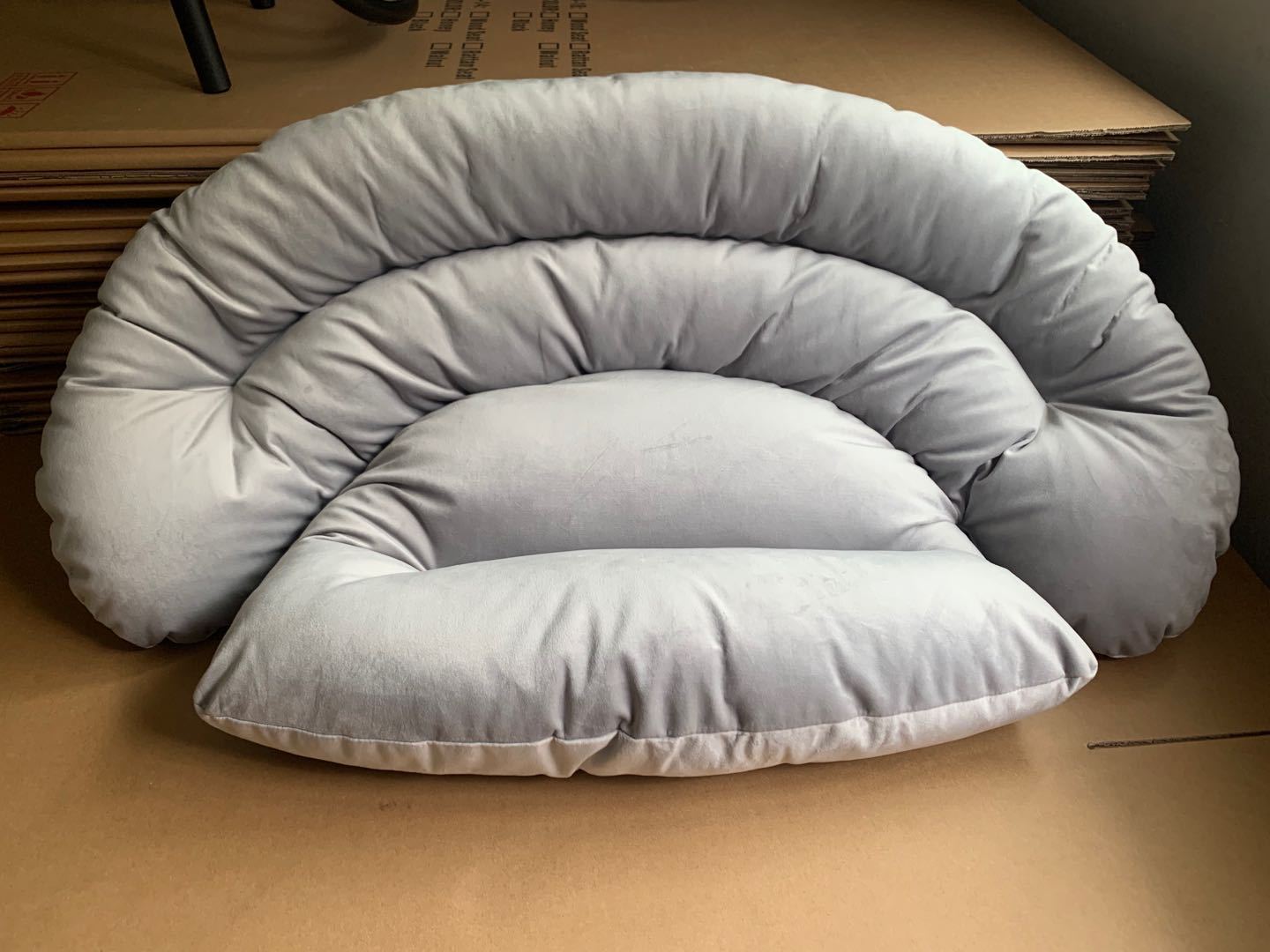 Elephant Chair Single Cushion Nordic Designer Single Internet Celebrity Casual Light Gray Sofa Cushion Outdoor