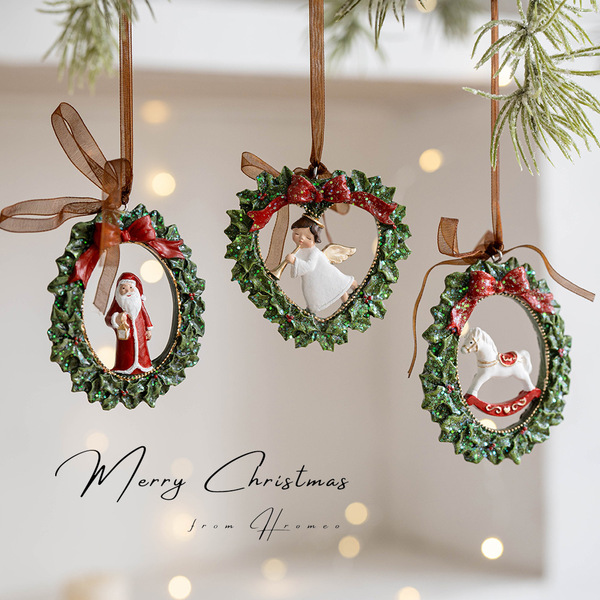 Christmas retro three dimensional small bell