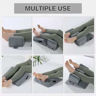 3档高度腿枕A4用于膝盖腿部支撑促进血液循环可调节腿部抬高枕