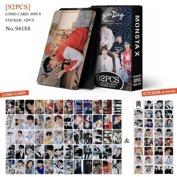 [Gift stickers] 94188-monstaX-92 sheets