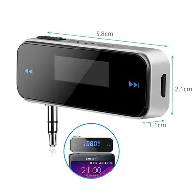 Fm Car Transmitter 3.5mm FM Modulyator