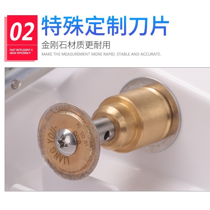 Equipo de gafas, máquina, máquina ranuradora de LY-1800B de la marca Liangyou, máquina automática de trefilado de lentes de media montura de resina para PC