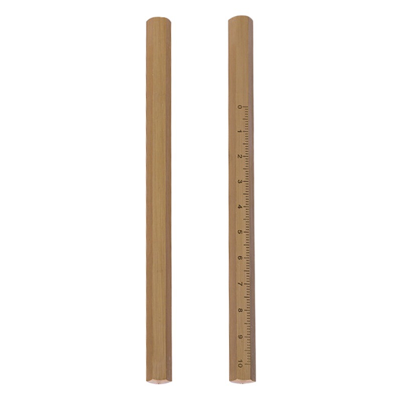 Spot pure copper Liuling Brass pen laser logo neutral pen metal hexagonal scale metal sign pen