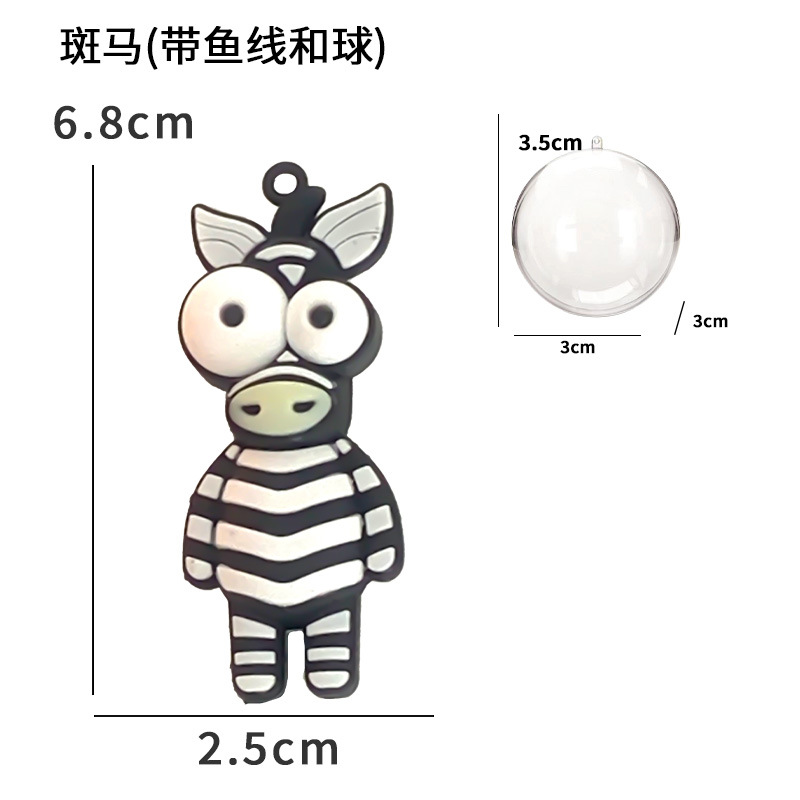 Nueva decoración de paisajismo de pecera Tom Jerry elefante león decoración flotante caja ciega dibujos animados pequeño juguete de regalo