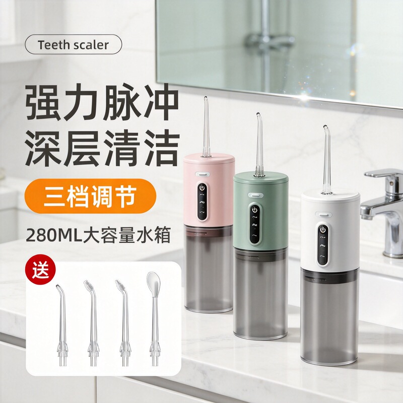 Cross-Border Irrigator Household Tooth Cleaner Water Flosser Electric Tooth Rinser Portable Tooth Cleaner Oral Care Cleaning Cross-Border Irrigator Household Tooth Cleaner Water Flosser Electric Tooth Rinser Portable Tooth Cleaner Oral Care Cleaning