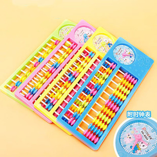 Duoqi Abacus Cartoon Children's Small Toys Early Education Baby Gift Abacus Stand Counter Primary School Students Abacus Wholesale