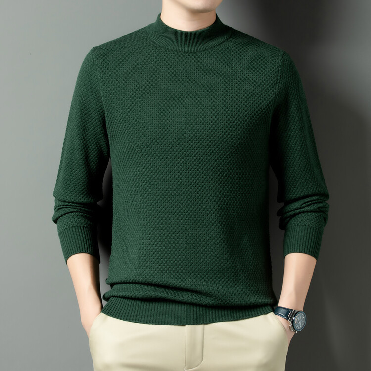 Con lana transfronteriza para hombres nuevos pullover casuales de moda caliente suéter de hombre